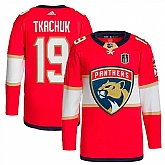 Men's Florida Panthers #19 Matthew Tkachuk Red 2024 Stanley Cup Final Patch Stitched Jersey Dzhi,baseball caps,new era cap wholesale,wholesale hats