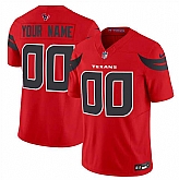 Men's Houston Texans Active Player Custom Red 2024 Alternate Vapor F.U.S.E. Limited Football Stitched Jersey,baseball caps,new era cap wholesale,wholesale hats