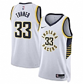 Men's Indiana Pacers #33 Myles Turner White Association Edition Stitched Basketball Jersey Dzhi,baseball caps,new era cap wholesale,wholesale hats