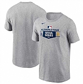 Men's Los Angeles Dodgers vs. San Diego Padres 2024 World Tour Seoul Series Nike Heather Gray Matchup T-Shirt,baseball caps,new era cap wholesale,wholesale hats