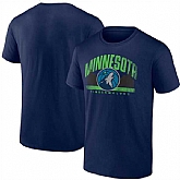 Men's Minnesota Timberwolves Navy Full Court Press T-Shirt,baseball caps,new era cap wholesale,wholesale hats