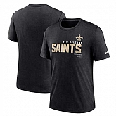 Men's New Orleans Saints Black 2024 Fan Limited T-Shirt,baseball caps,new era cap wholesale,wholesale hats