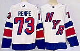 Men's New York Rangers #73 Matt Rempe White 2024 stadium Series Stitched Jersey,baseball caps,new era cap wholesale,wholesale hats