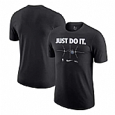 Men's Orlando Magic Black Just Do It T-Shirt,baseball caps,new era cap wholesale,wholesale hats