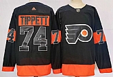 Men's Philadelphia Flyers #74 Owen Tippett Black Alternate Jersey,baseball caps,new era cap wholesale,wholesale hats