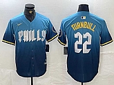 Men's Philadelphia Phillies #22 Spencer Turnbull Blue 2024 City Cool Base Jersey,baseball caps,new era cap wholesale,wholesale hats