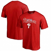 Men's Philadelphia Phillies Red 2024 Fan Limited T-Shirt,baseball caps,new era cap wholesale,wholesale hats