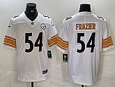 Men's Pittsburgh Steelers #54 Zach Frazier White Vapor Untouchable Limited Stitched Jersey,baseball caps,new era cap wholesale,wholesale hats