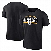 Men's Pittsburgh Steelers Black 2024 Fan Limited T-Shirt,baseball caps,new era cap wholesale,wholesale hats