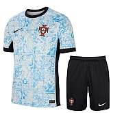 Men's Portugal Soccer Replica Away Euro 2024 Jersey Suit,baseball caps,new era cap wholesale,wholesale hats