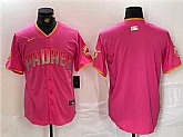 Men's San Diego Padres Blank Pink Cool Base Stitched Baseball Jersey,baseball caps,new era cap wholesale,wholesale hats