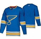 Men's St. Louis Blues Blank Blue Alternate Official Adidas Jersey,baseball caps,new era cap wholesale,wholesale hats