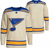 Men's St. Louis Blues Cream Blank Winter Classic Stitched Jersey,baseball caps,new era cap wholesale,wholesale hats