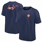 Men's St. Louis Cardinals Navy 2024 City Connect Max 90 T-Shirt,baseball caps,new era cap wholesale,wholesale hats