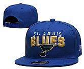 St. Louis Blues Stitched Snapback Hats 004,baseball caps,new era cap wholesale,wholesale hats