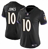 Women's Baltimore Ravens #10 Emory Jones Black Vapor  Jersey Dzhi,baseball caps,new era cap wholesale,wholesale hats