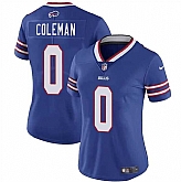 Women's Buffalo Bills #0 Keon Coleman Blue Vapor Stitched Jersey Dzhi,baseball caps,new era cap wholesale,wholesale hats