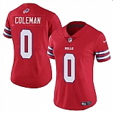 Women's Buffalo Bills #0 Keon Coleman Red Vapor Stitched Jersey Dzhi,baseball caps,new era cap wholesale,wholesale hats