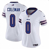 Women's Buffalo Bills #0 Keon Coleman White Vapor Stitched Jersey Dzhi,baseball caps,new era cap wholesale,wholesale hats