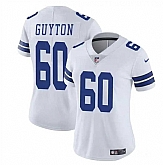 Women's Dallas Cowboys #60 Tyler Guyton White 2024 Draft Vapor Limited Stitched Jersey Dzhi,baseball caps,new era cap wholesale,wholesale hats