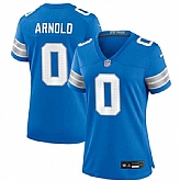 Women's Detroit Lions #0 Terrion Arnold Blue 2024 Stitched Jersey Dzhi,baseball caps,new era cap wholesale,wholesale hats