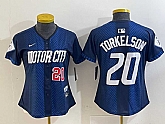 Women's Detroit Tigers #20 Spencer Torkelson 2024 Navy City Connect Cool Base Limited Stitched Jerseys,baseball caps,new era cap wholesale,wholesale hats