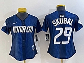 Women's Detroit Tigers #29 Tarik Skubal 2024 Navy City Connect Cool Base Limited Stitched Jersey,baseball caps,new era cap wholesale,wholesale hats