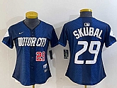 Women's Detroit Tigers #29 Tarik Skubal 2024 Navy City Connect Cool Base Limited Stitched Jerseys,baseball caps,new era cap wholesale,wholesale hats