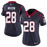 Women's Houston Texans #28 Joe Mixon Navy Vapor Untouchable Limited Stitched Jersey Dzhi,baseball caps,new era cap wholesale,wholesale hats