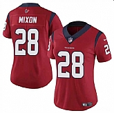 Women's Houston Texans #28 Joe Mixon Red Vapor Untouchable Limited Stitched Jersey Dzhi,baseball caps,new era cap wholesale,wholesale hats