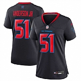 Women's Houston Texans #51 Will Anderson Jr. Navy 2024 2nd Alternate Stitched Jersey Dzhi,baseball caps,new era cap wholesale,wholesale hats