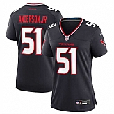 Women's Houston Texans #51 Will Anderson Jr. Navy 2024 Stitched Jersey Dzhi,baseball caps,new era cap wholesale,wholesale hats