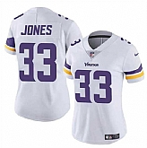 Women's Minnesota Vikings #33 Aaron Jones White Vapor Untouchable Limited Stitched Jersey Dzhi,baseball caps,new era cap wholesale,wholesale hats