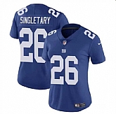 Women's New York Giants #26 Devin Singletary Blue Vapor Stitched Jersey Dzhi,baseball caps,new era cap wholesale,wholesale hats