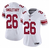 Women's New York Giants #26 Devin Singletary White Vapor Stitched Jersey Dzhi,baseball caps,new era cap wholesale,wholesale hats