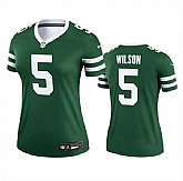 Women's New York Jets #5 Garrett Wilson Green 2024 Stitched Jersey Dzhi,baseball caps,new era cap wholesale,wholesale hats