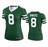 Women's New York Jets #8 Aaron Rodgers Green 2024 Stitched Jersey Dzhi,baseball caps,new era cap wholesale,wholesale hats