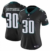 Women's Philadelphia Eagles #30 Quinyon Mitchell Black 2024 Draft Vapor Untouchable Limited Stitched Jersey Dzhi,baseball caps,new era cap wholesale,wholesale hats