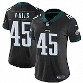 Women's Philadelphia Eagles #45 Devin White Black Vapor Untouchable Limited Stitched Jersey Dzhi,baseball caps,new era cap wholesale,wholesale hats