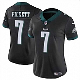 Women's Philadelphia Eagles #7 Kenny Pickett Black Vapor Untouchable Limited Stitched Jersey Dzhi,baseball caps,new era cap wholesale,wholesale hats