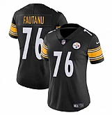 Women's Pittsburgh Steelers #76 Troy Fautanu 2024 Draft Black Vapor Stitched Jersey Dzhi,baseball caps,new era cap wholesale,wholesale hats