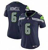 Women's Seattle Seahawks #6 Sam Howell Navy Vapor Limited Stitched Jersey Dzhi,baseball caps,new era cap wholesale,wholesale hats