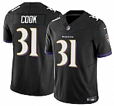 Youth Baltimore Ravens #31 Dalvin Cook Black 2024 F.U.S.E. Stitched Jersey Dzhi,baseball caps,new era cap wholesale,wholesale hats