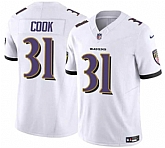 Youth Baltimore Ravens #31 Dalvin Cook White 2024 F.U.S.E. Stitched Jersey Dzhi,baseball caps,new era cap wholesale,wholesale hats