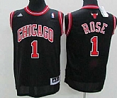 Youth Chicago Bulls #1 Derrick Rose Black Jersey,baseball caps,new era cap wholesale,wholesale hats