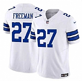 Youth Dallas Cowboys #27 Royce Freeman White 2023 F.U.S.E. Vapor Untouchable Limited Stitched Jersey Dzhi,baseball caps,new era cap wholesale,wholesale hats