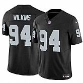 Youth Las Vegas Raiders #94 Christian Wilkins Black 2024 F.U.S.E. Vapor Untouchable Stitched Jersey Dzhi,baseball caps,new era cap wholesale,wholesale hats