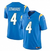 Youth Los Angeles Chargers #4 Gus Edwards Light Blue Vapor Untouchable Limited Stitched Jersey Dzhi,baseball caps,new era cap wholesale,wholesale hats