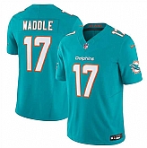 Youth Miami Dolphins #17 Jaylen Waddle Aqua 2023 F.U.S.E Vapor Limited Stitched Jersey Dzhi,baseball caps,new era cap wholesale,wholesale hats