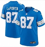 Men & Women & Youth Detroit Lions #87 Sam Laporta Blue 2024 F.U.S.E. Vapor Limited Stitched Jersey,baseball caps,new era cap wholesale,wholesale hats